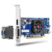 Hp Tarjeta grfica AMD Radeon HD 6450 DP (DVI-I) 512 MB PCIe x16 de bajo perfil (QM229AA)